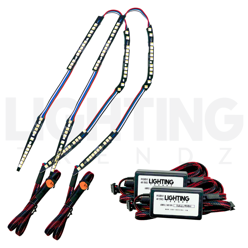 ライツィハー 2008-2014 SUBARU WRX STI OEMASSIVE RGBW C-BAR DRL